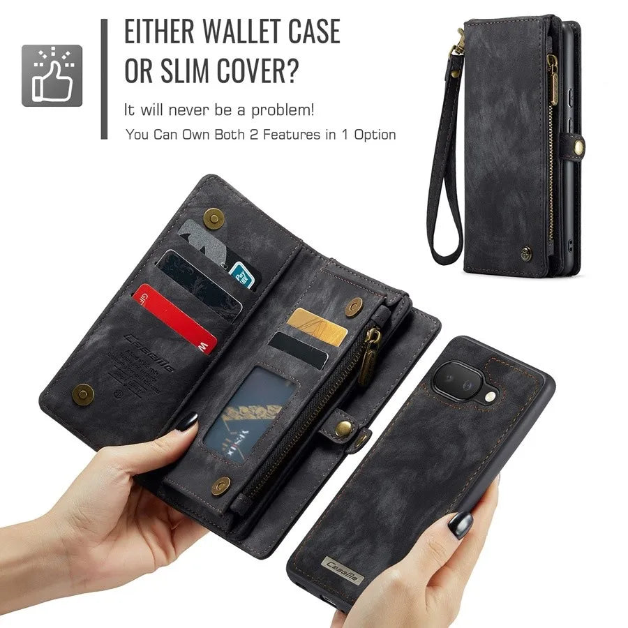 Luxus Portemonnaie Hülle für Google Pixel 10 Pro