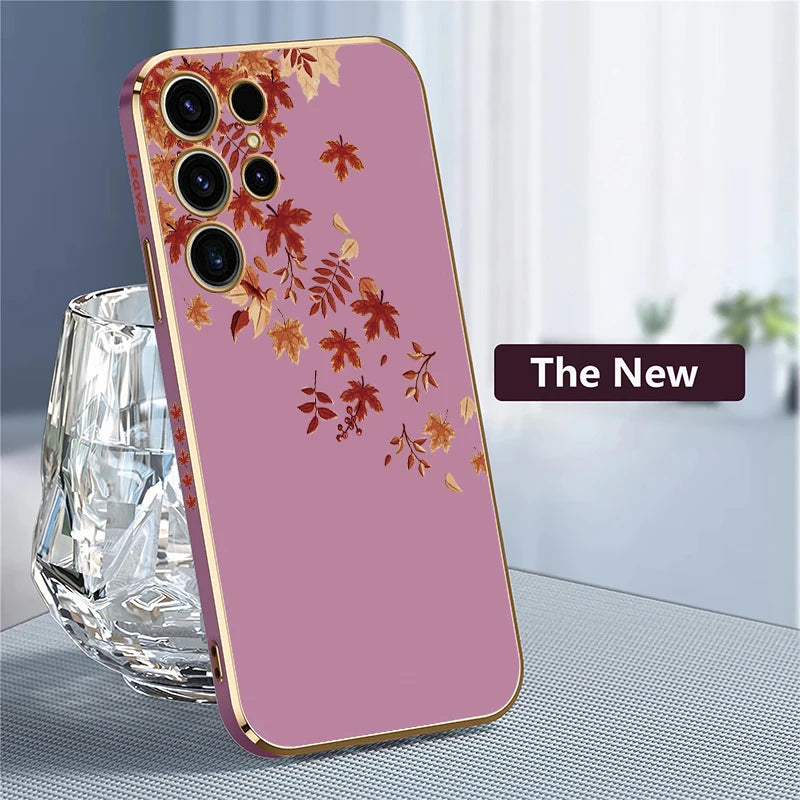 Luxuriöse Silikon Hülle für Samsung Galaxy S25