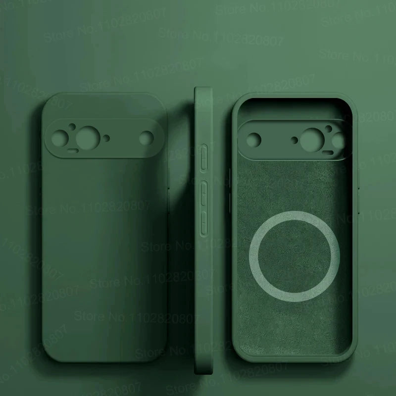 Luxus Flüssig-Silikon Magnethülle Pixel          Ask ChatGPT