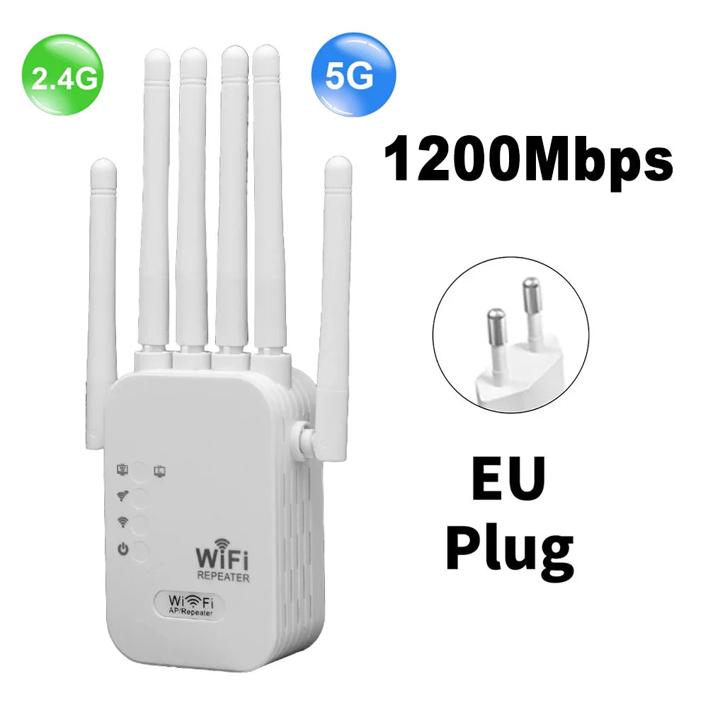 1200Mbps Dualband WLAN Repeater Router