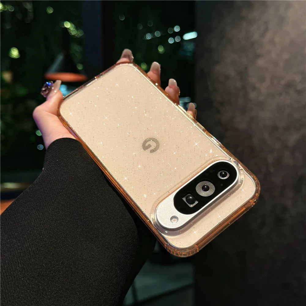 Luxuriöse Glitzer Hülle Pixel 9 Pro XL