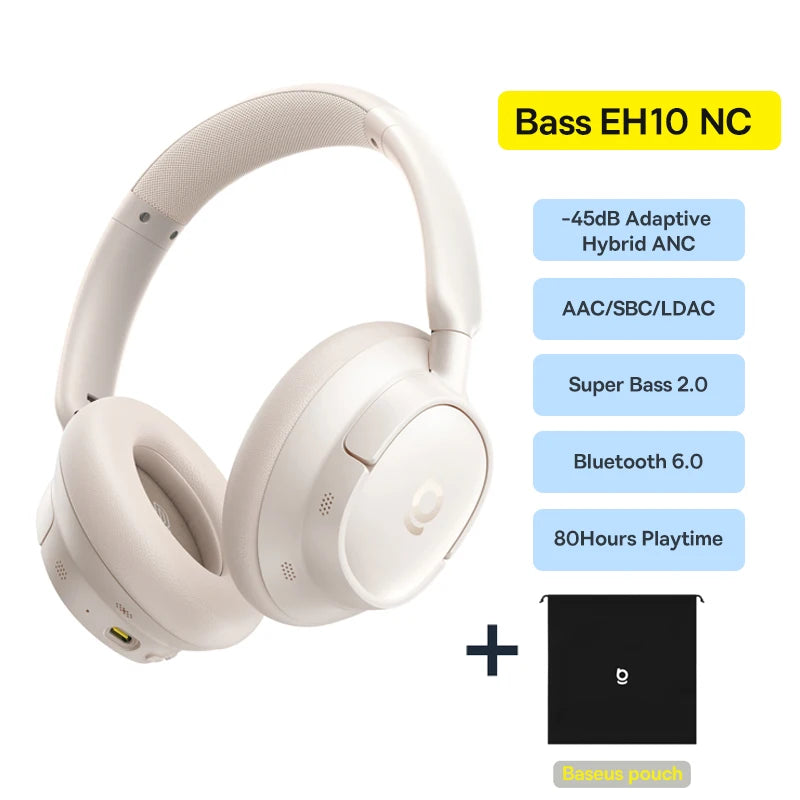 Baseus Bowie H1s Bluetooth Over-Ear Headset