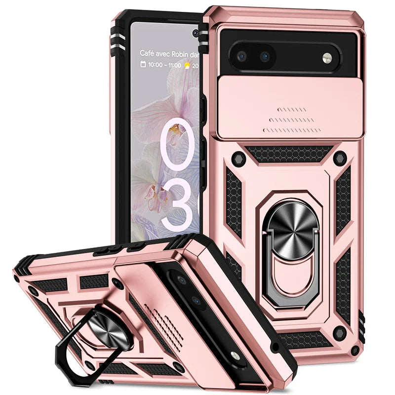 Pixel 6–8 Pro Hülle mit Kamera-Schutz
