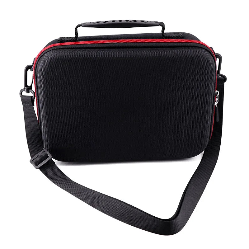 Tragetasche für Powerbank, Adapter & Mini PC mit Schultergurt -Grosse Schutztasche für 3,5 Zoll externe Festplatten