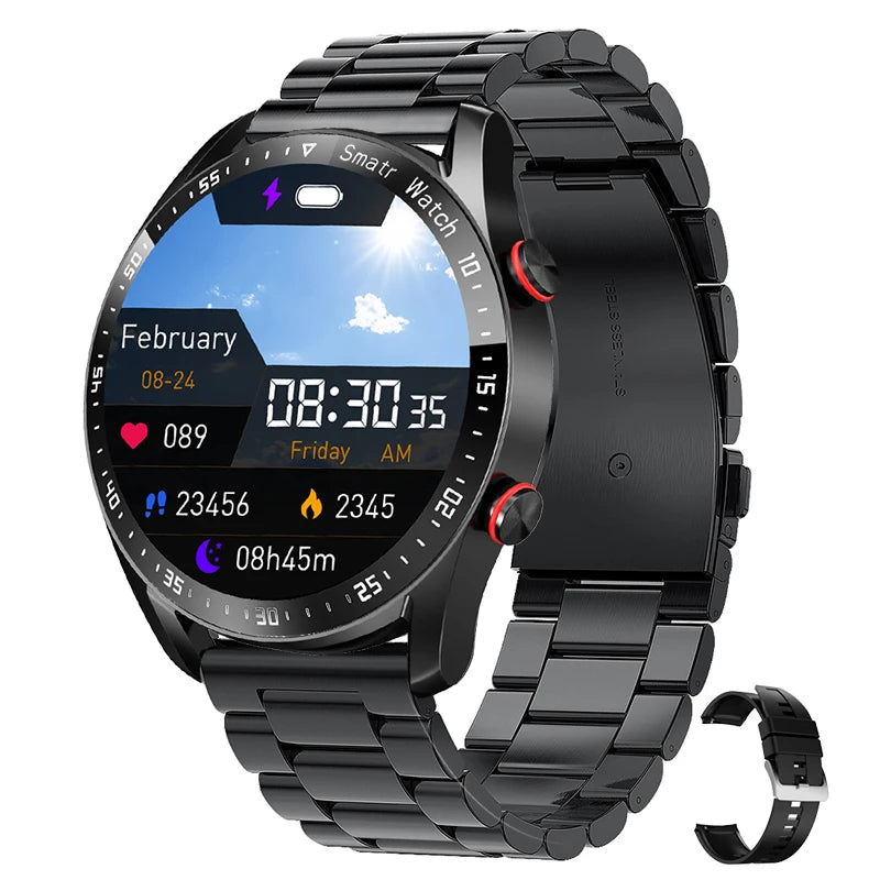 Wasserdichte Sport-Smartwatch 2025 für Damen & Herren