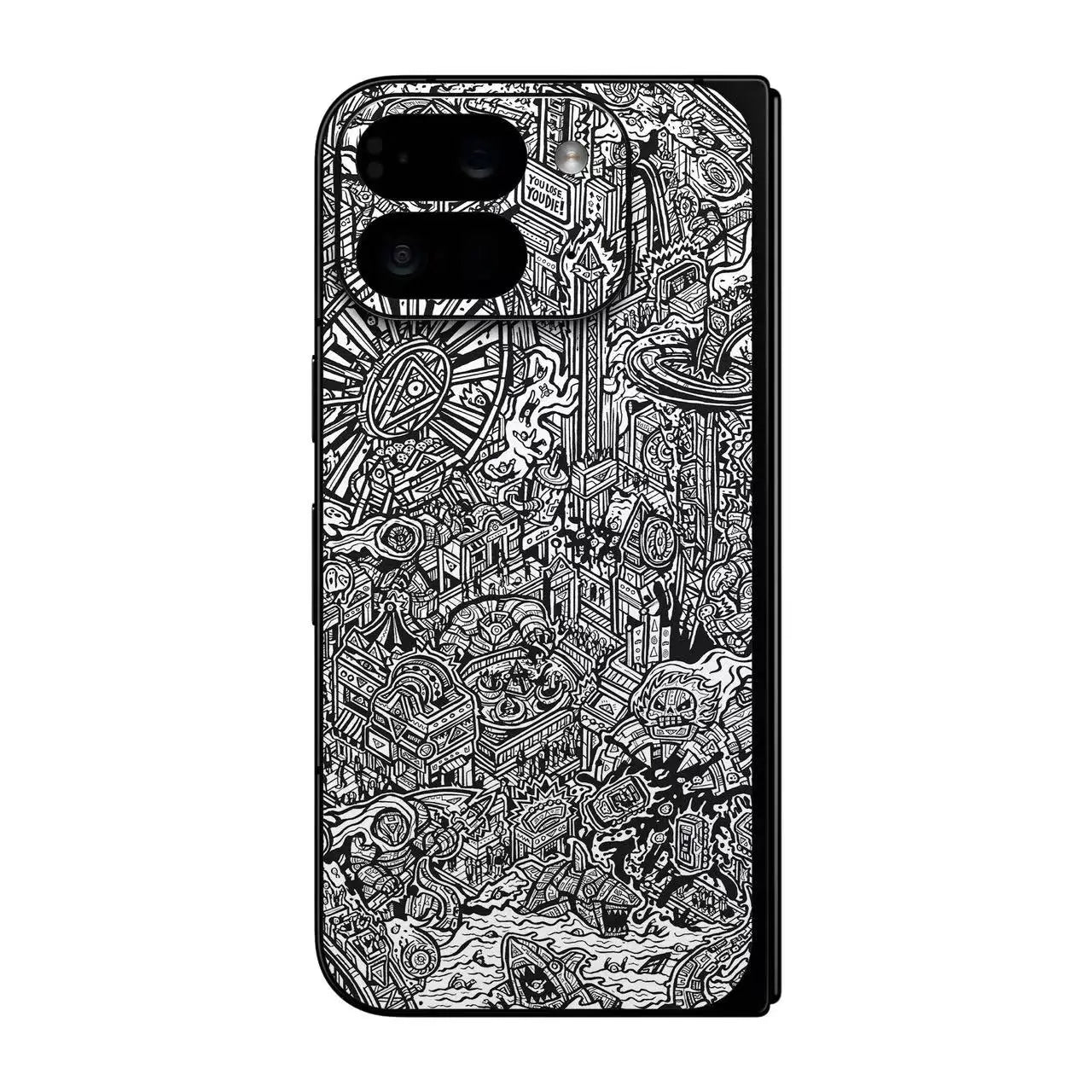 Pixel 9 Pro Haut-Aufkleber Rückseite