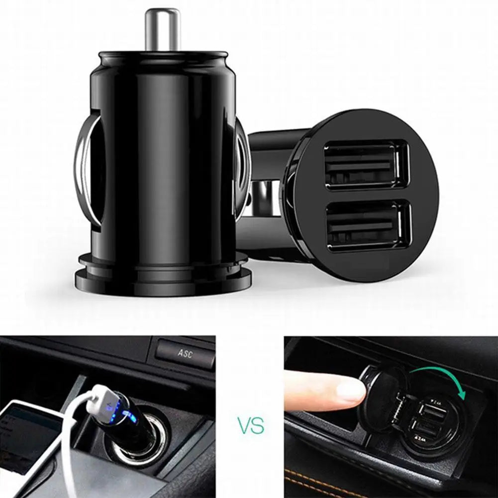 Dual USB Auto Ladegerät 5A Schnellladung 12–24V