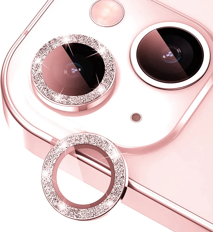 Glitter Diamond Camera Protective Glass for iPhone 17 Pro Max