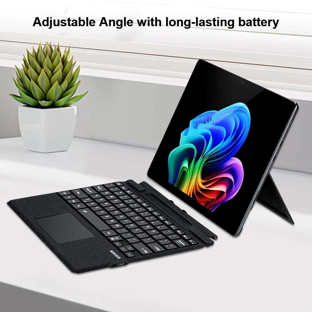 Magnetische Bluetooth-Tastatur für Surface Pro 8–11