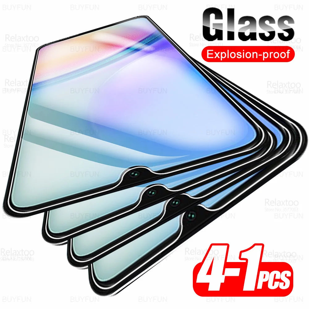 Volle Abdeckung Gehärtetes Glas für Samsung