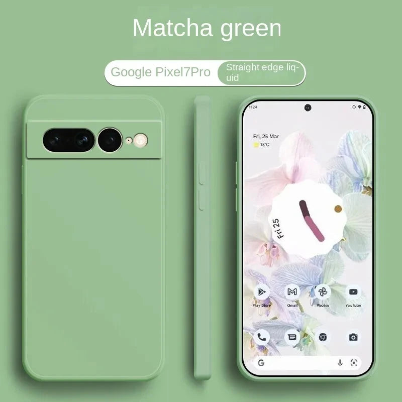 Flüssigsilikonhülle für Pixel 8A–10 Pro