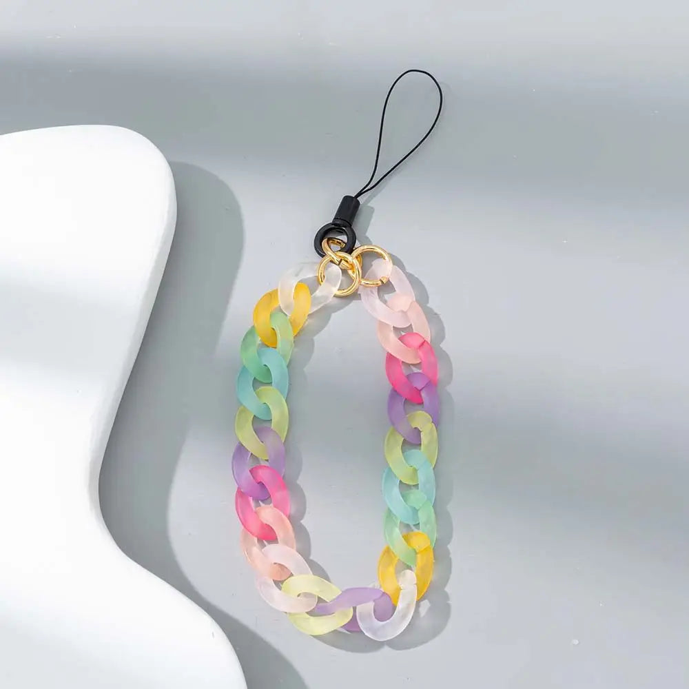 Handykette mit Perlen – Dekoratives Handyband