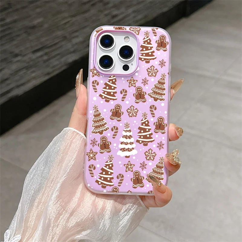 Cute Matte Christmas Tree Phone Case for Google Pixel