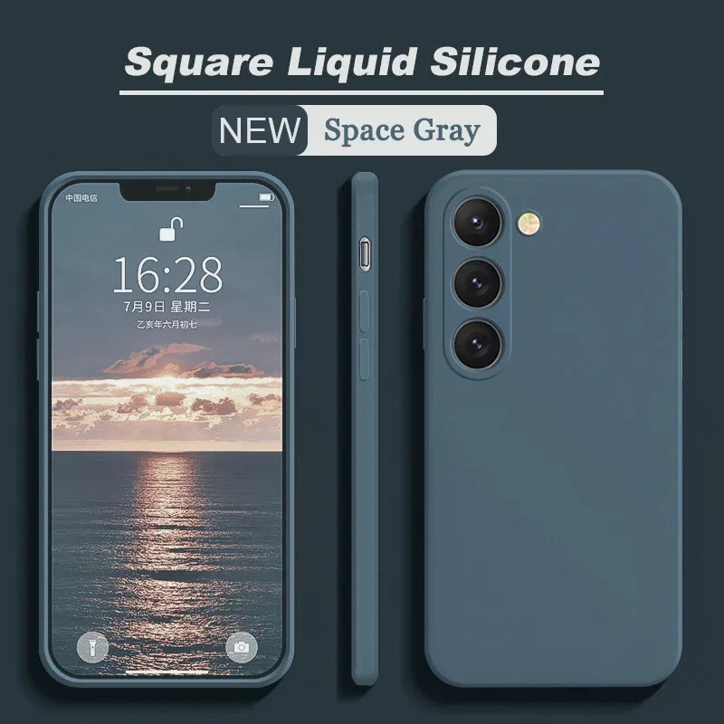 Luxus Silikonhülle für Samsung Galaxy