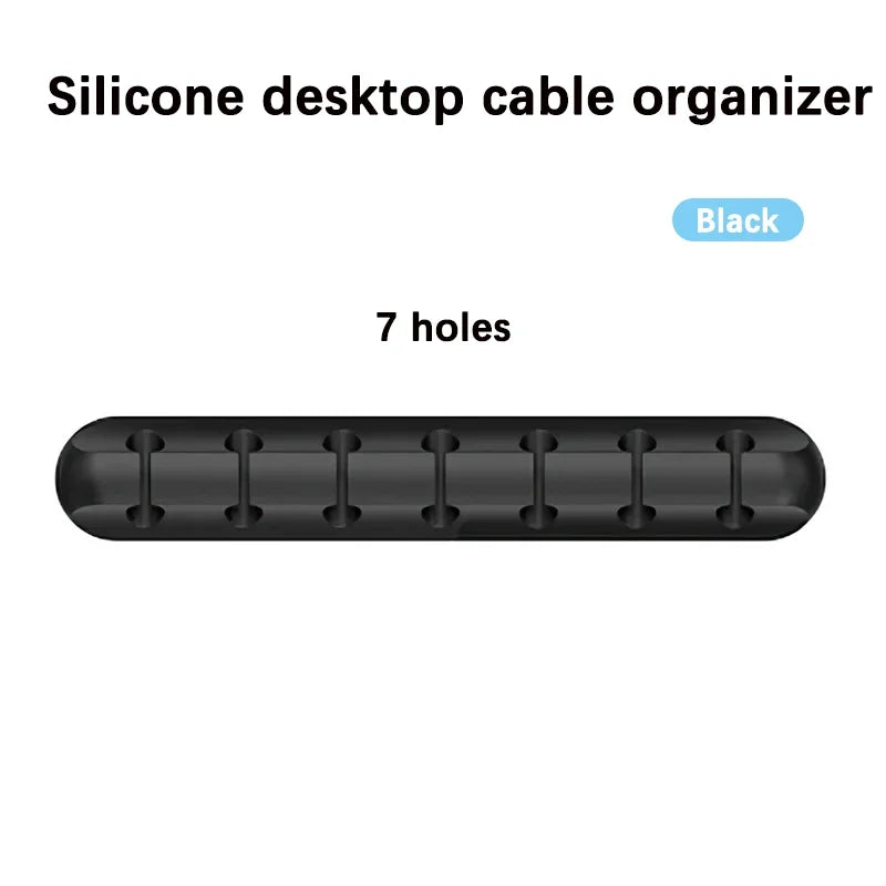 Selbstklebende Kabelclips für Schreibtisch & USB