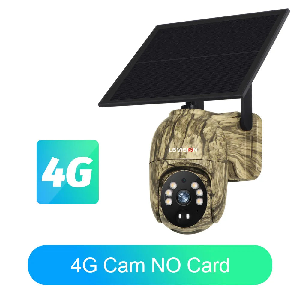 2K Solar Wildkamera mit WLAN/4G und Nachtsicht