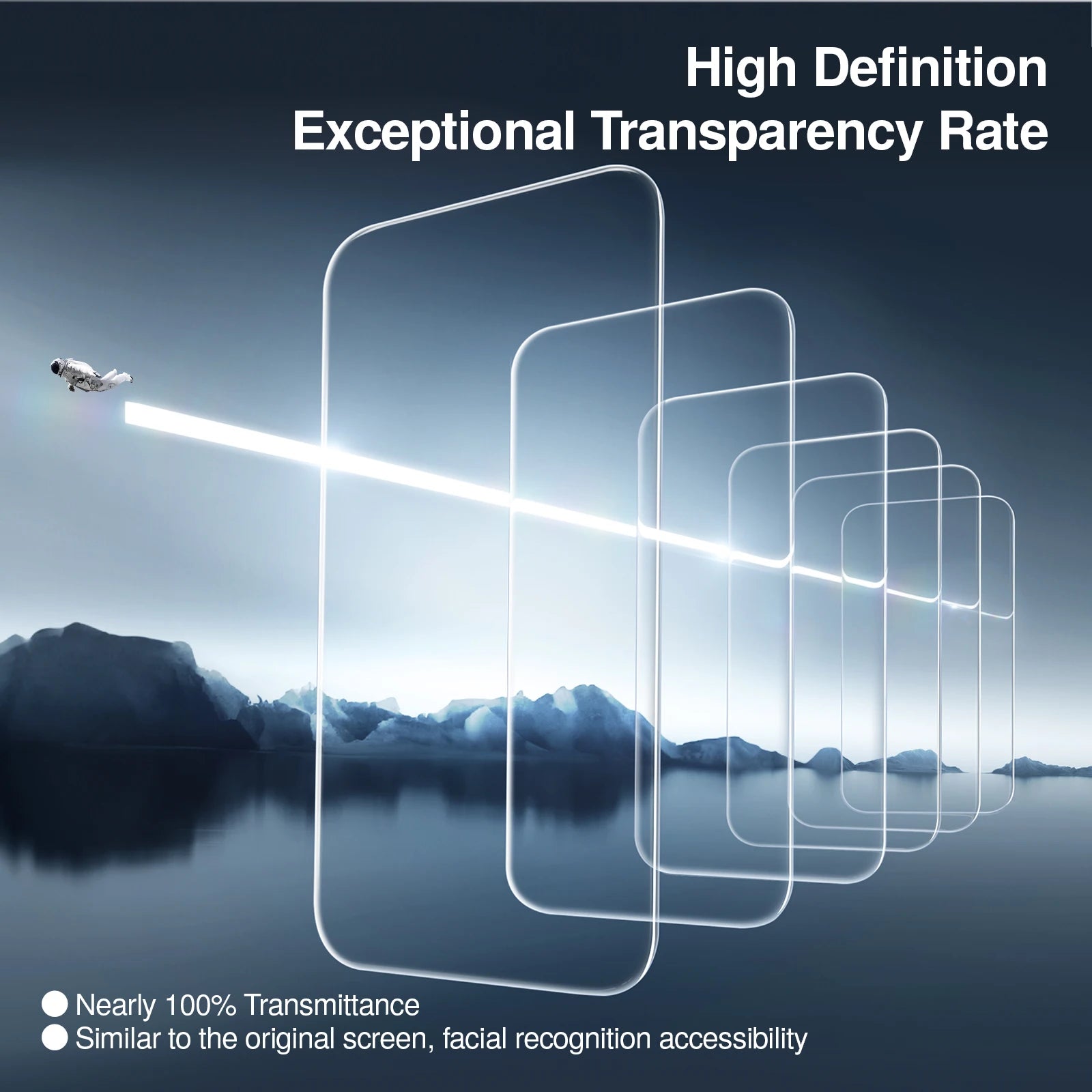 3-pack of tempered glass screen protectors for Google Pixel 9 Pro XL