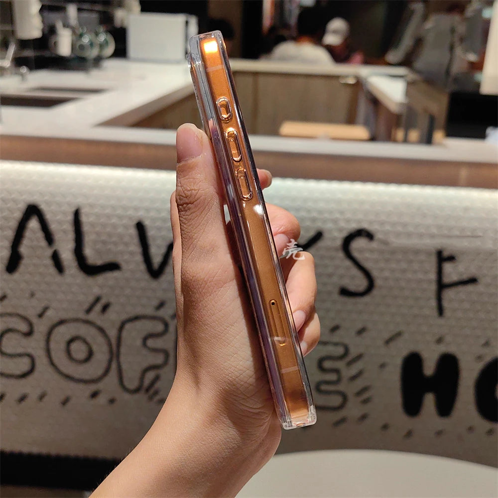 Glitzer Silikon TPU Hülle iPhone Pro Max