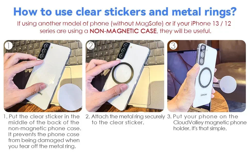 Magnetischer Laptop-Handyhalter 2025