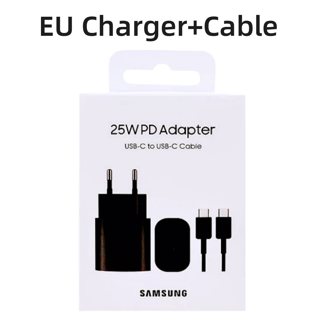 Samsung 25W Schnellladegerät EU Adapter