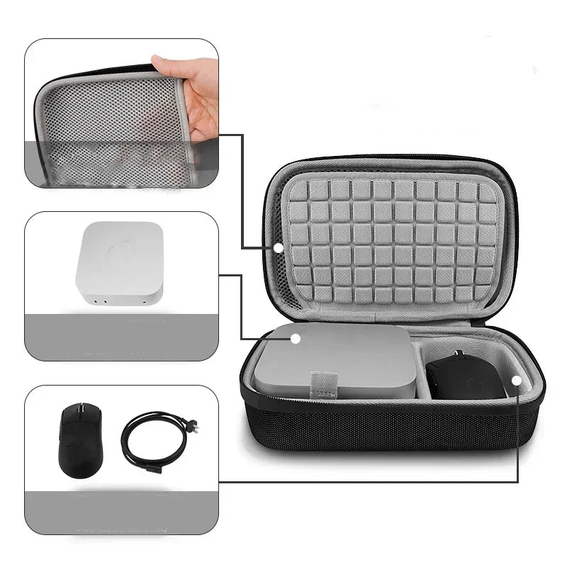 Mac Mini M4 & M4 Pro Hardcase für Computer, Maus & Zubehör