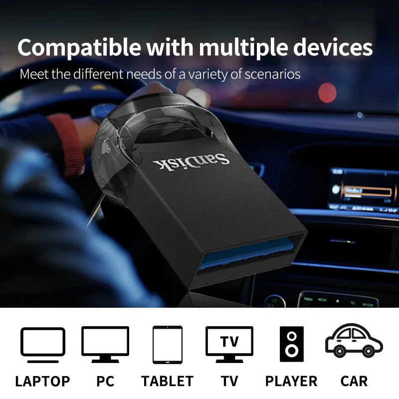 SanDisk Ultra Fit USB 3.2 Mini-Flash-Laufwerk