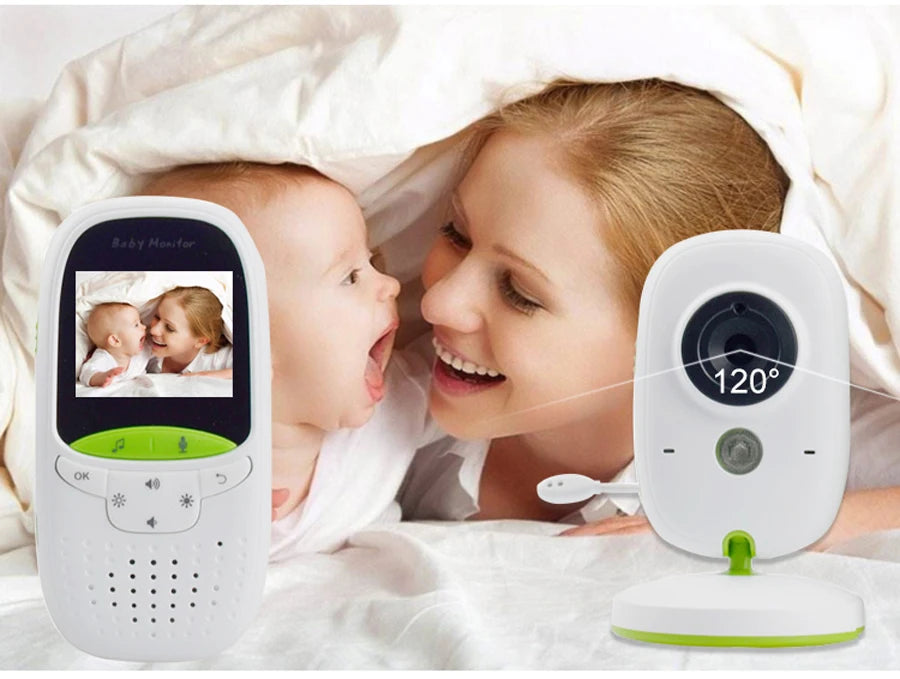 Video Babyphone 2" Kamera mit Nachtsicht & Musik