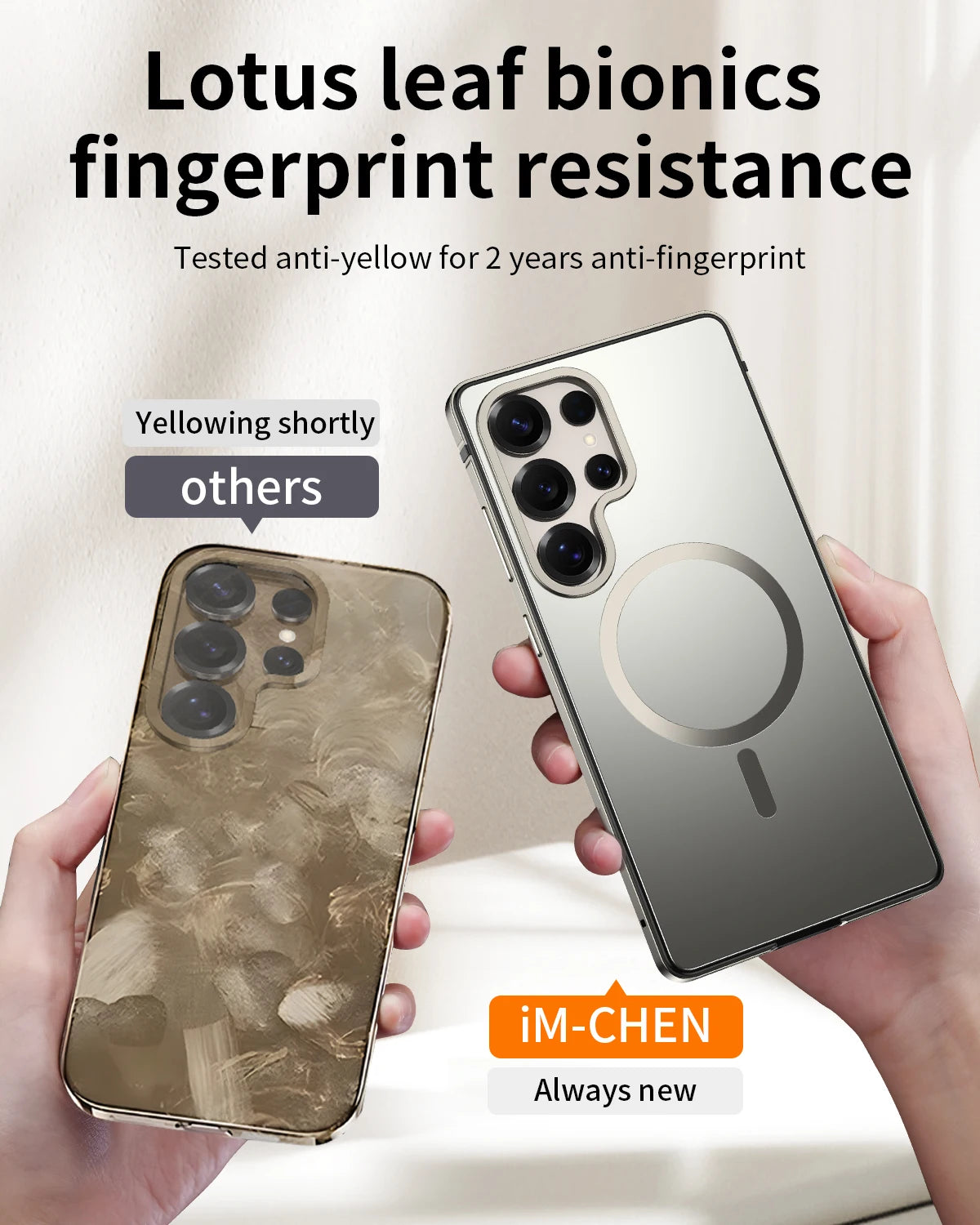 Robuste Aluminiumhülle für Galaxy S25 Ultra Neu