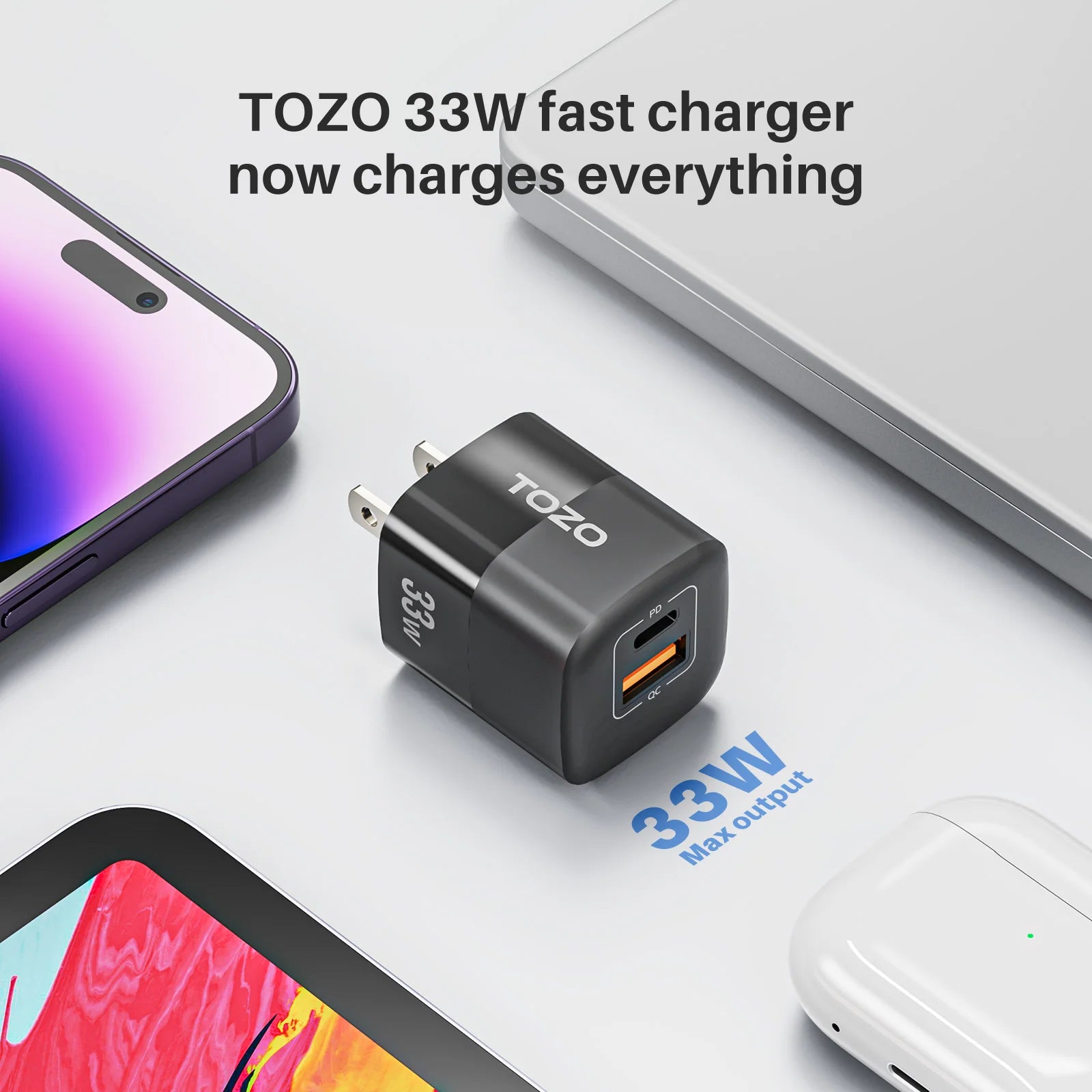 TOZO C3 USB-C 33W Schnellladegerät