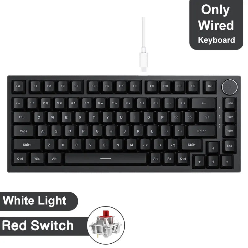 AJAZZ AK820 Pro 75 % mechanische Tastatur