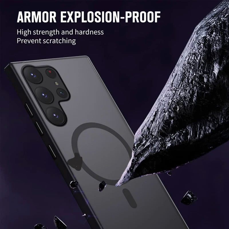 Magnetische Ständerhülle für Samsung S24/S23