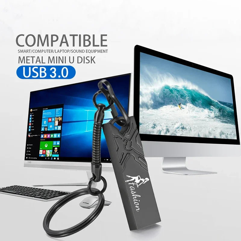 Neues Logo USB 3.0 Stick 16-64 GB Metall