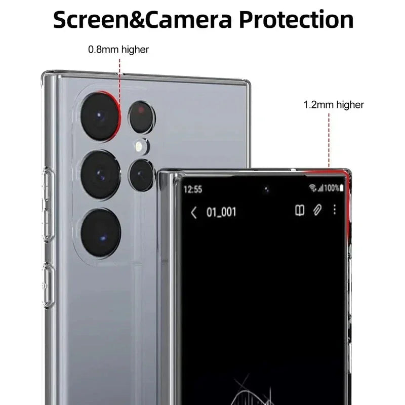 Samsung Clear Silikon Hülle