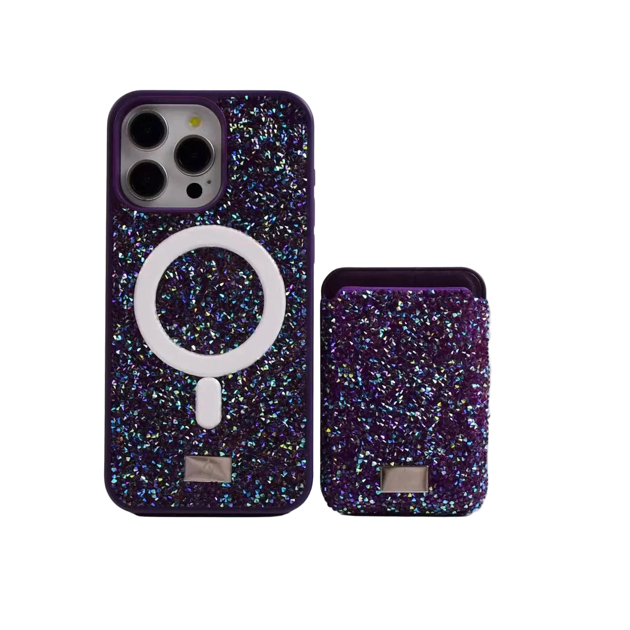 Luxus Glitzer Handyhülle mit Strass für iPhone 17