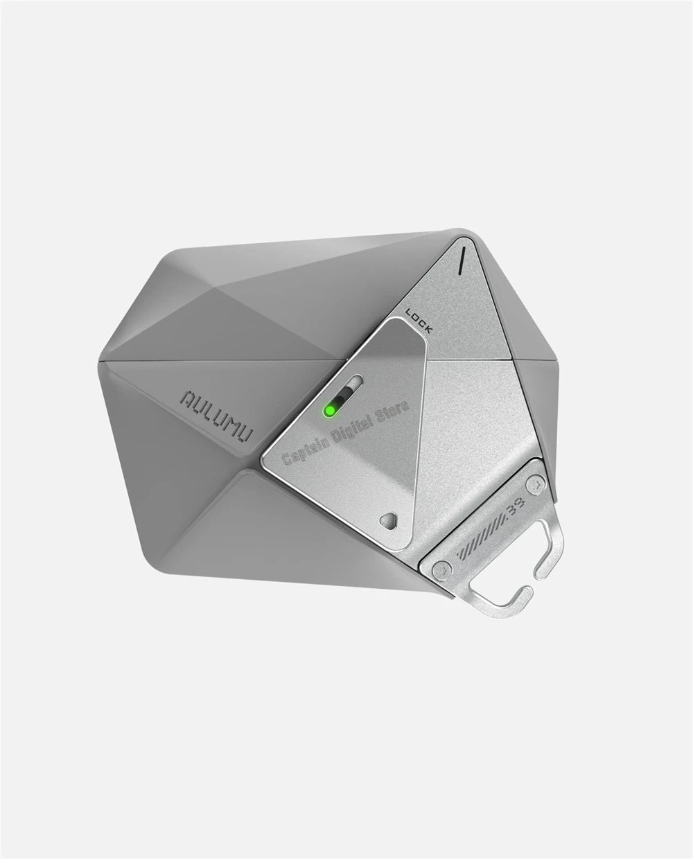 Geometrische AirPods Pro 3 Hülle mit Schloss