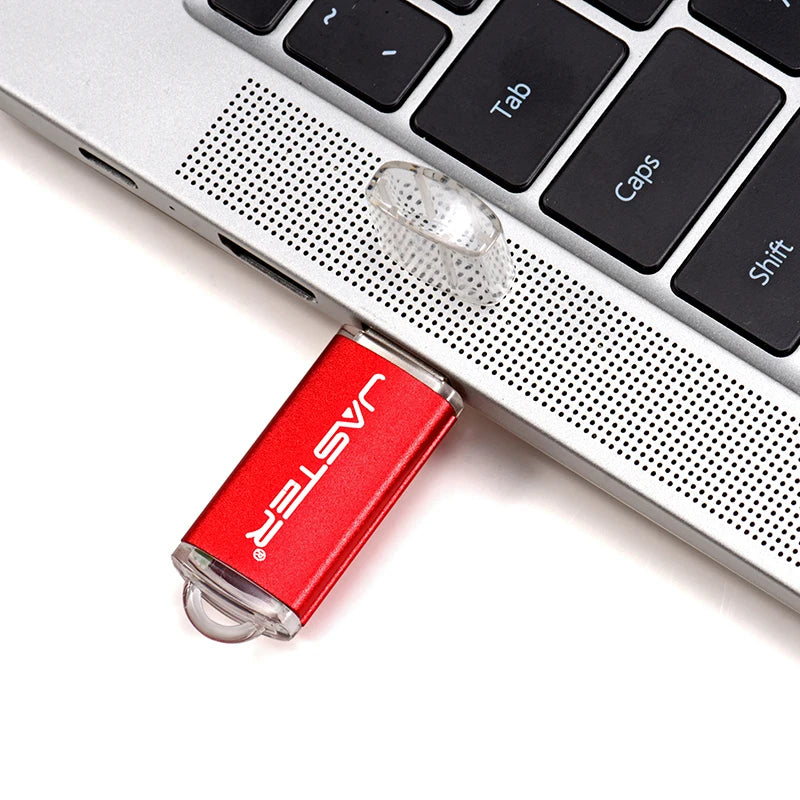 JASTER USB 2.0 Flash-Laufwerk 128M-128GB mit Anhänger