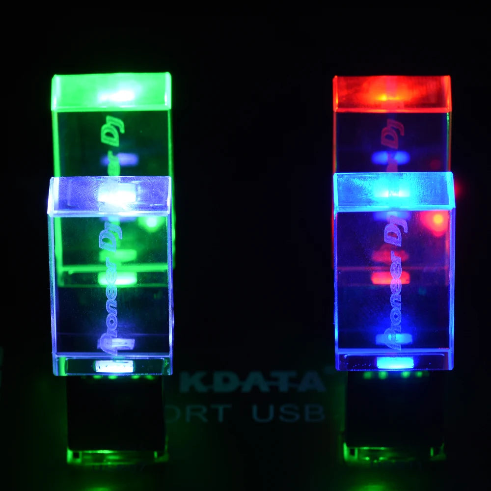 Buntes LED USB-Flash-Laufwerk 128 GB Highspeed