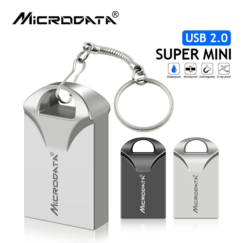 USB 2.0 Mini-Flash-Laufwerk mit Schlüsselanhänger