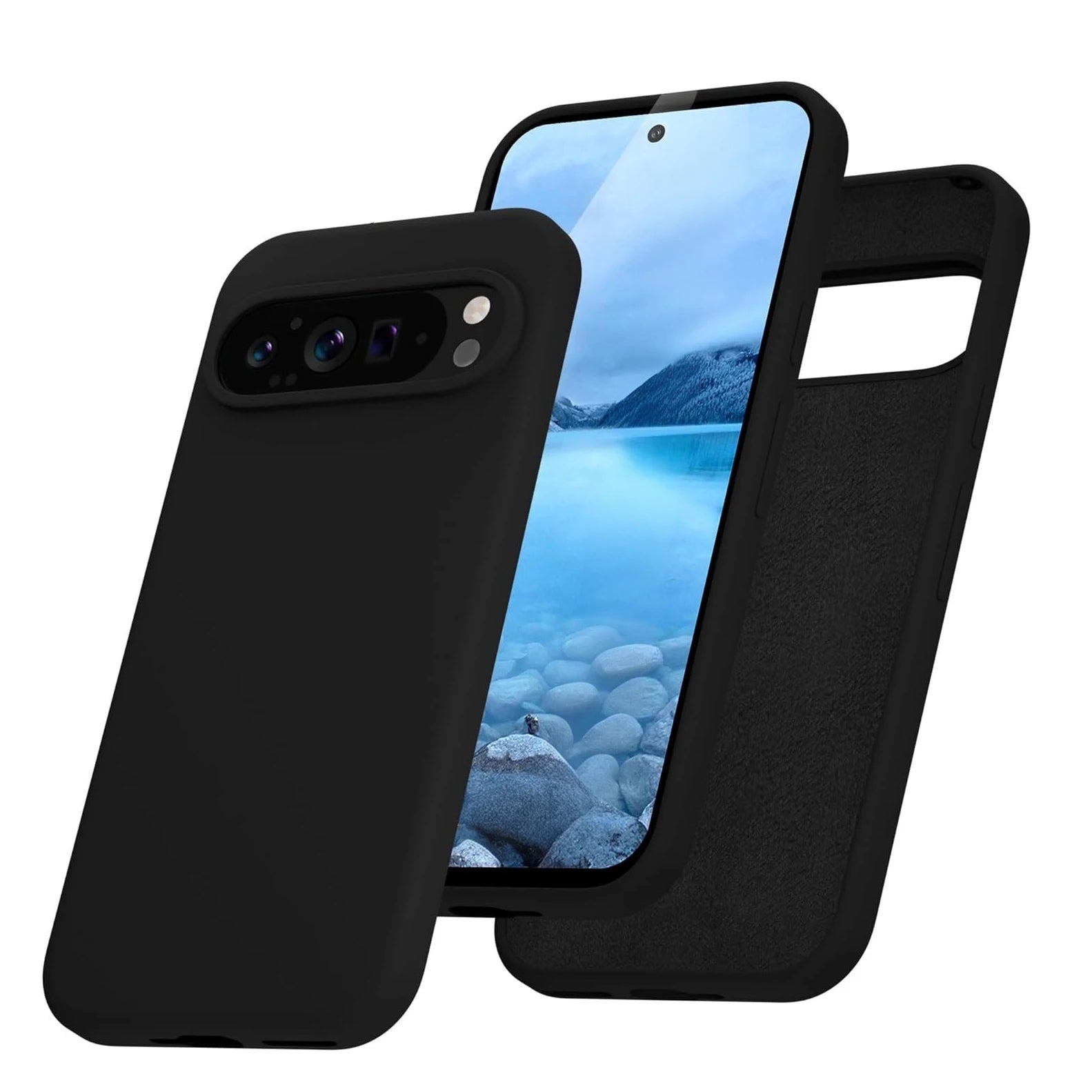Weiche TPU Silikonhülle für Pixel 9 Pro