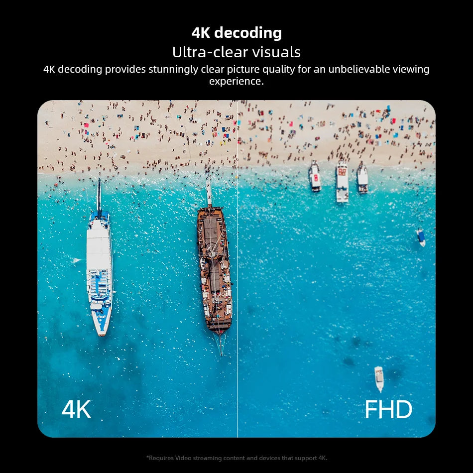 4K Smart TV Stick mit Dolby Vision & Bluetooth 5.2