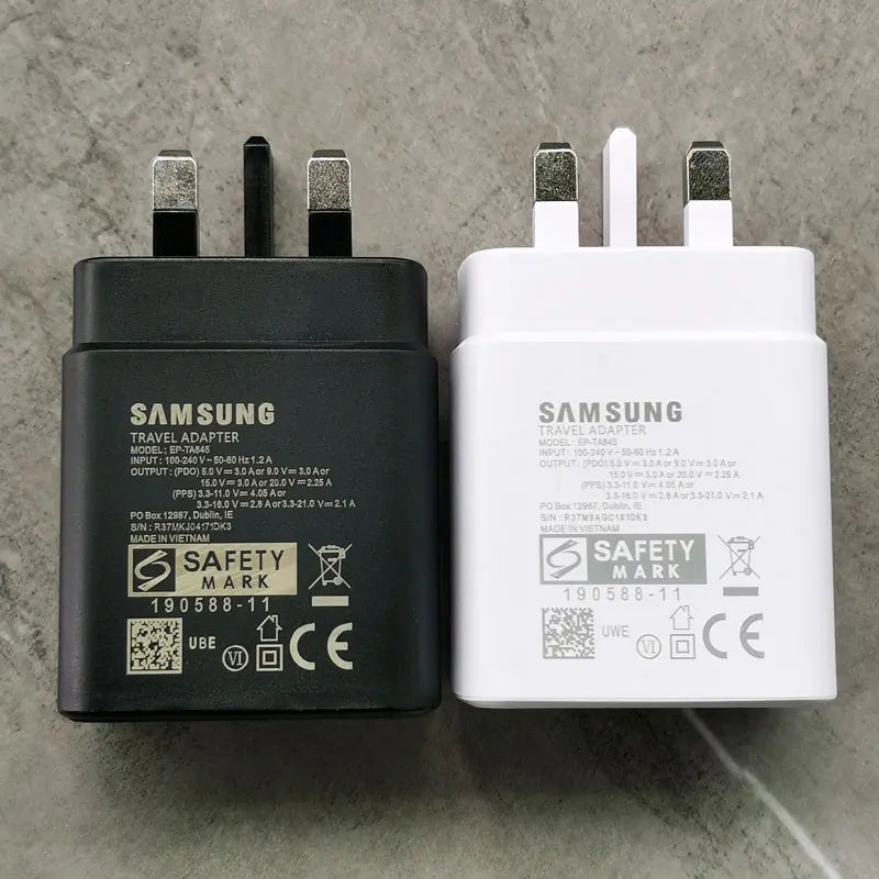 Samsung 45W UK-Stecker Schnellladegerät