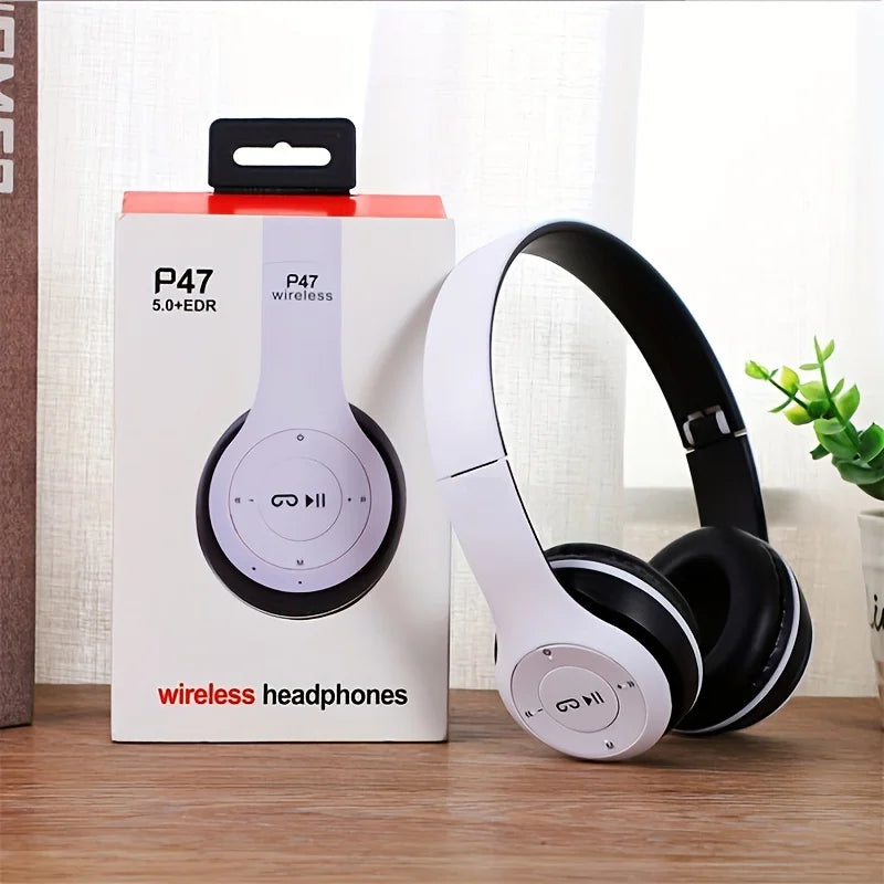 P47 Bluetooth 5.0 Faltbare Kopfhörer