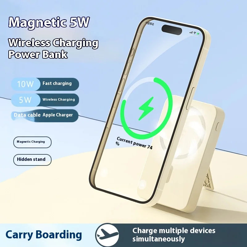 3-in-1 Magnet Powerbank 20000mAh mit Schnellladen