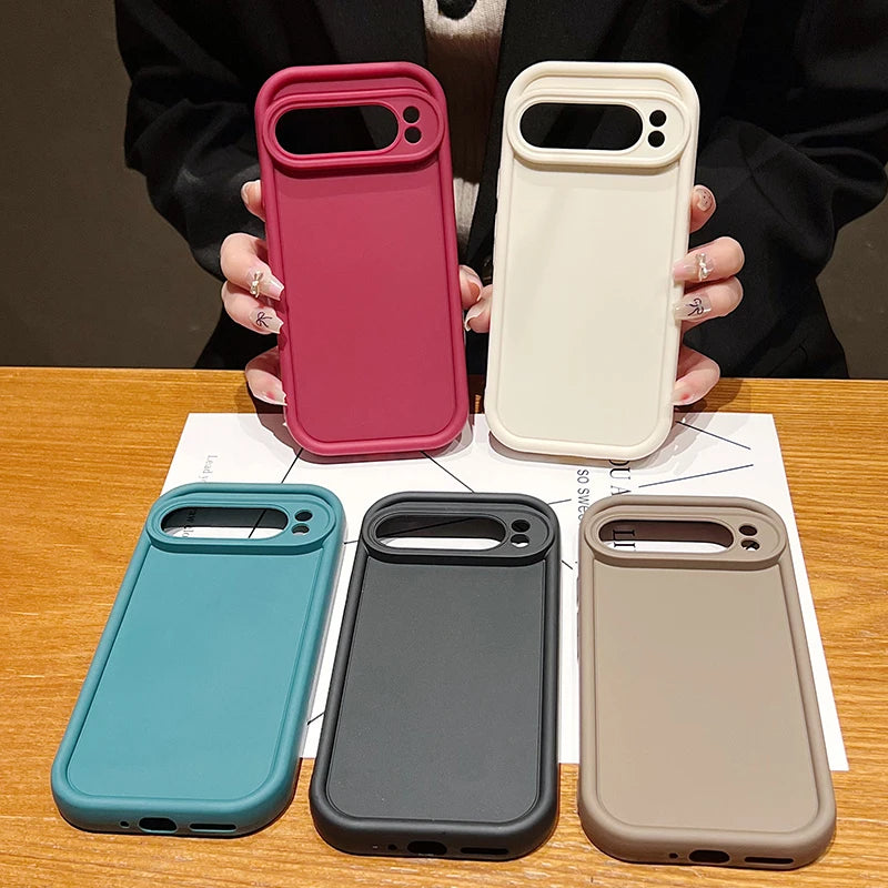 Weiches TPU Case für Pixel 9 Pro Stoßfest