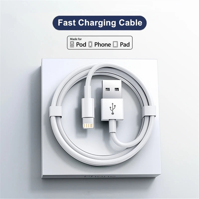 iPhone USB Schnellladekabel 1–3m
