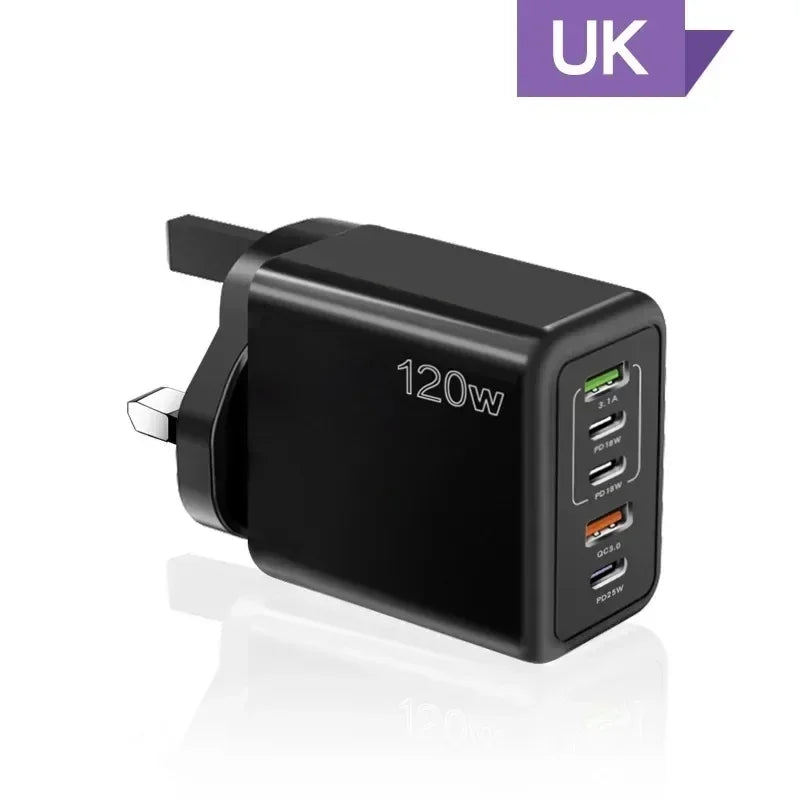 Mehrfach-USB Schnellladegerät Typ C