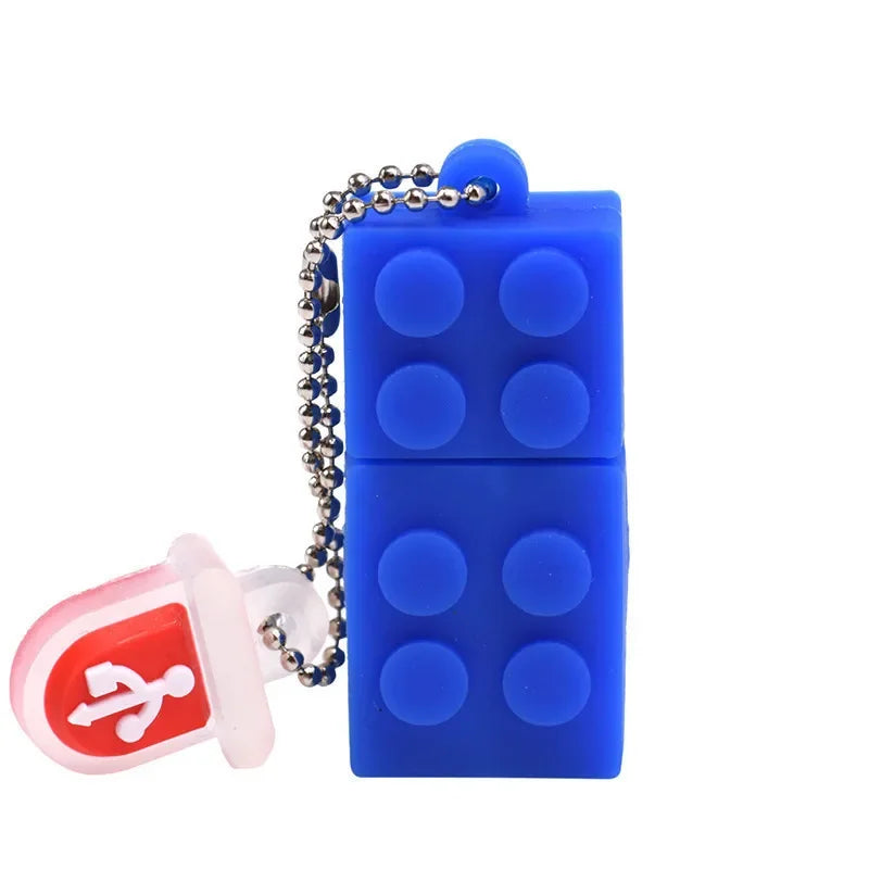 JASTER USB-Stick Baustein 64GB Geschenk Kinder