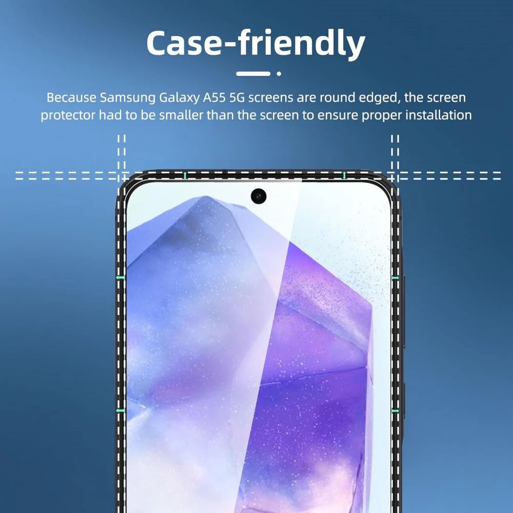 3er Set HD Gehärtetes Glas für Samsung