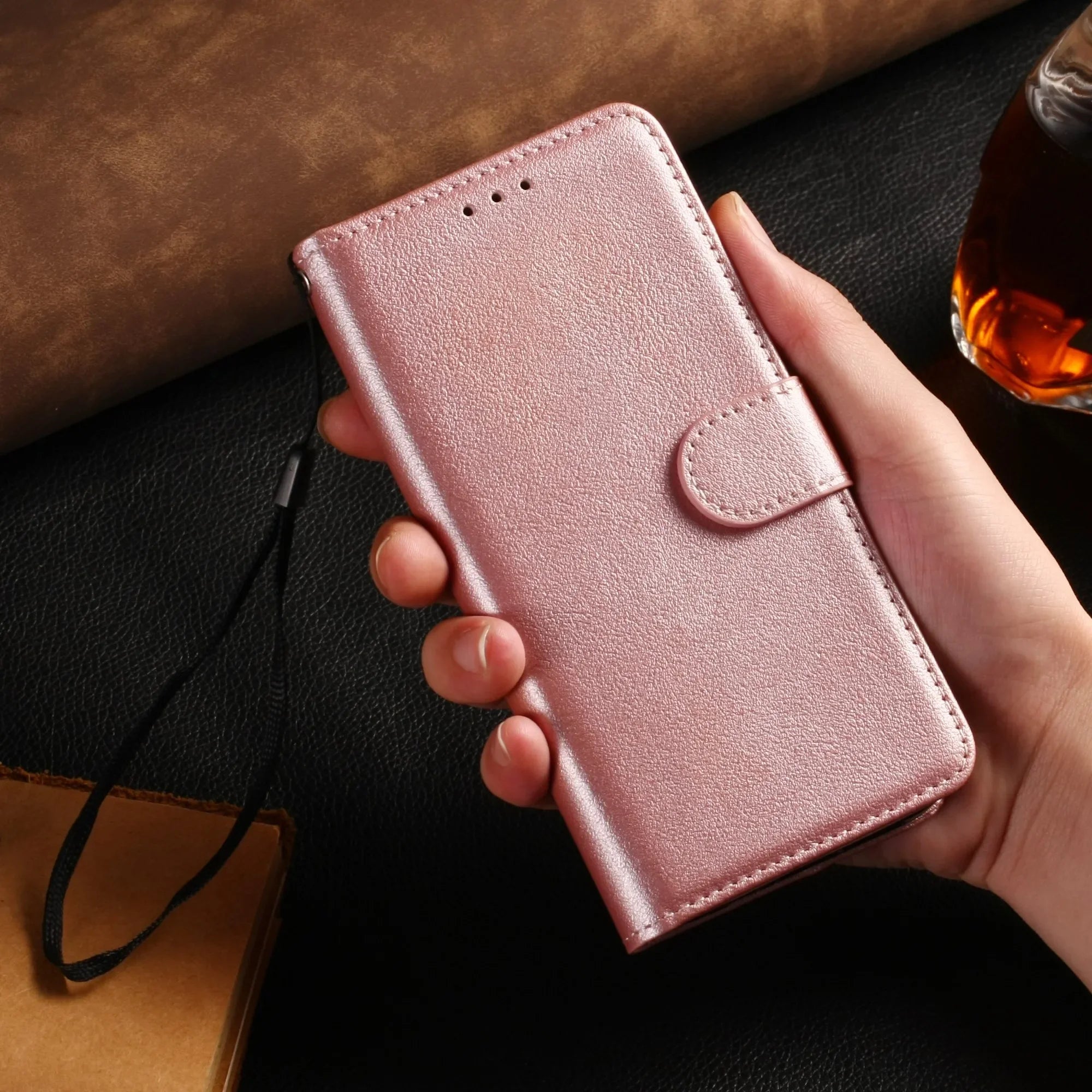 Samsung Galaxy Leder Flip Wallet