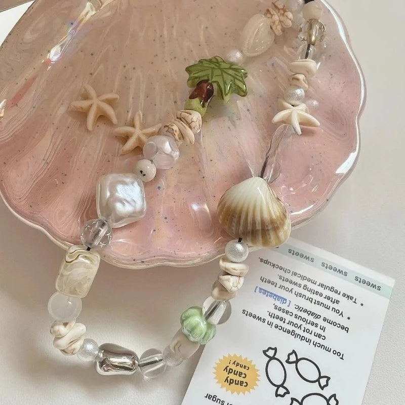 DIY Sommerstil CCD Handgelenk Kette mit Perlen